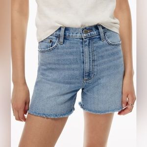 Denim Forum The Arlo '50s Mid Thigh Short from Aritzia